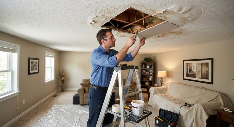 Ceiling Leak Repair Service in Santa Rosa, CA